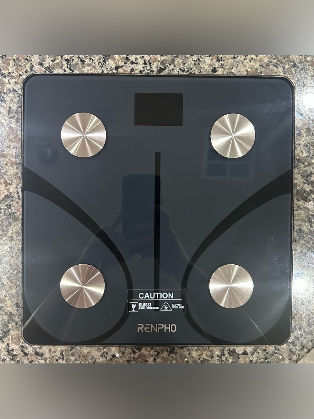 Black Glass Digital Body Scale